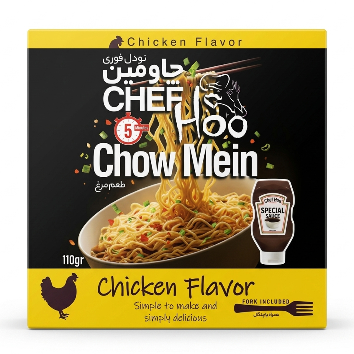 Chef Hoo Chow Mein Chicken 110g
