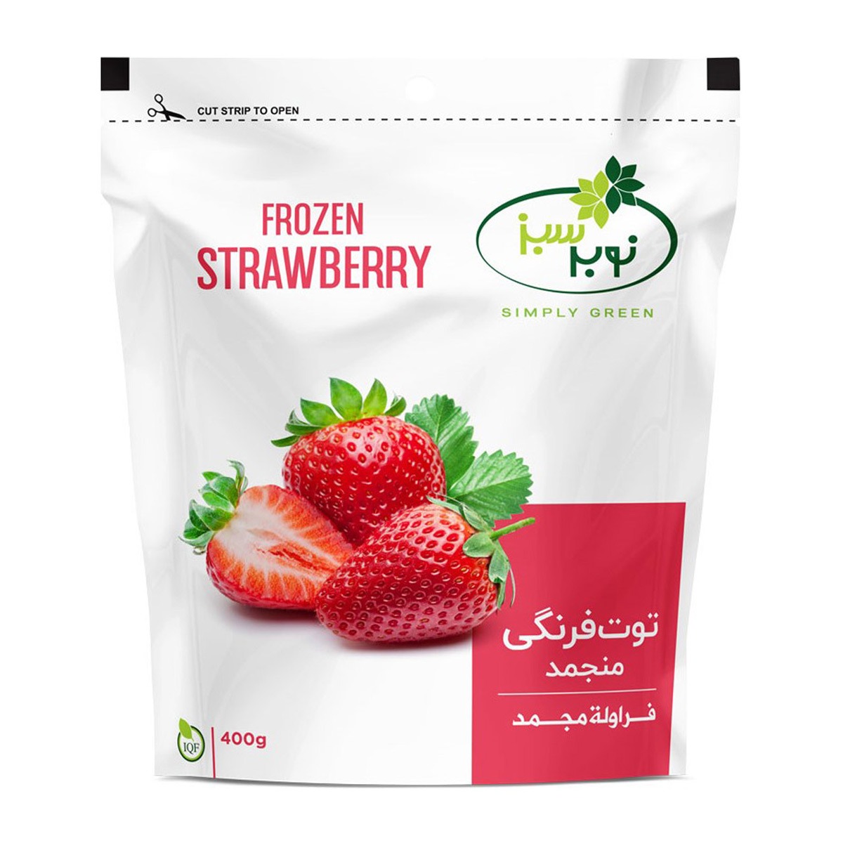 Nobar Frozen Strawberry 400g