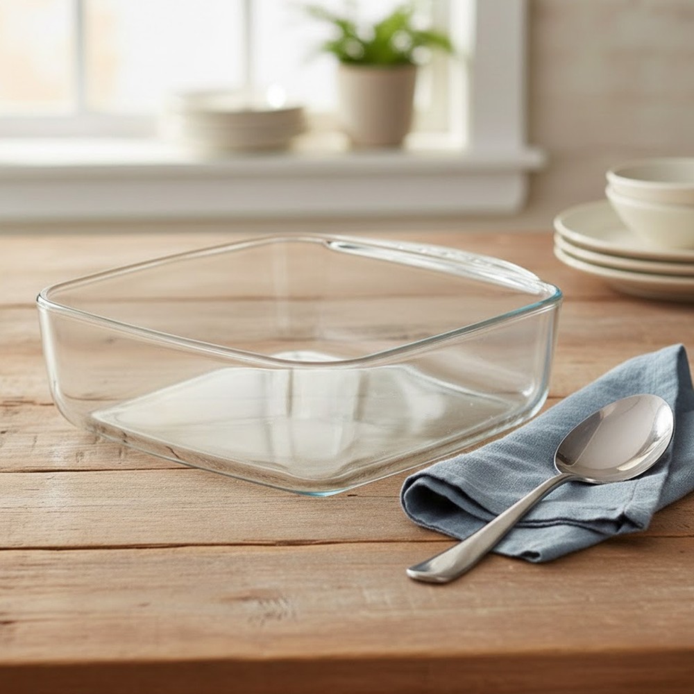 Square Medium Glass Baking Dish