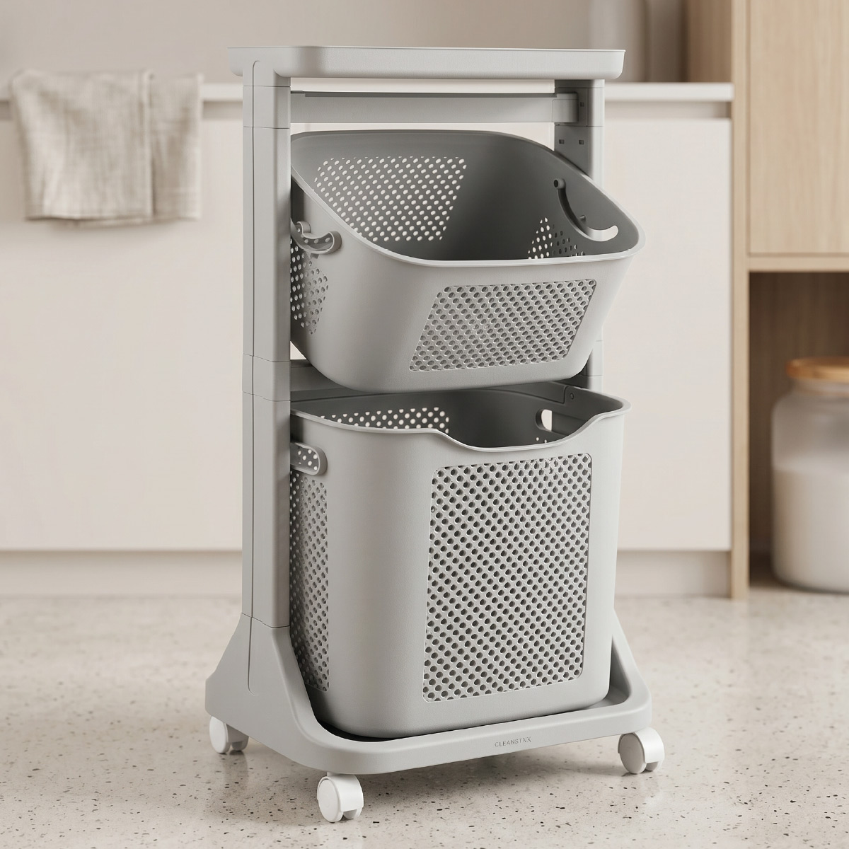 Trolly Laundry Basket