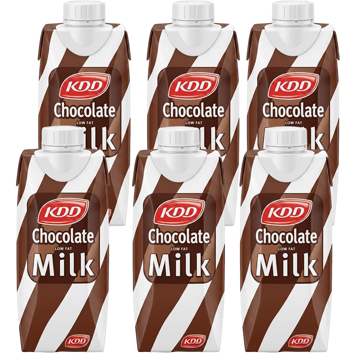 KDD Low Fat Chocolate Milk 6x250ml