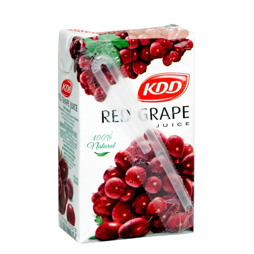 Kdd Red Grape Juice 250ml