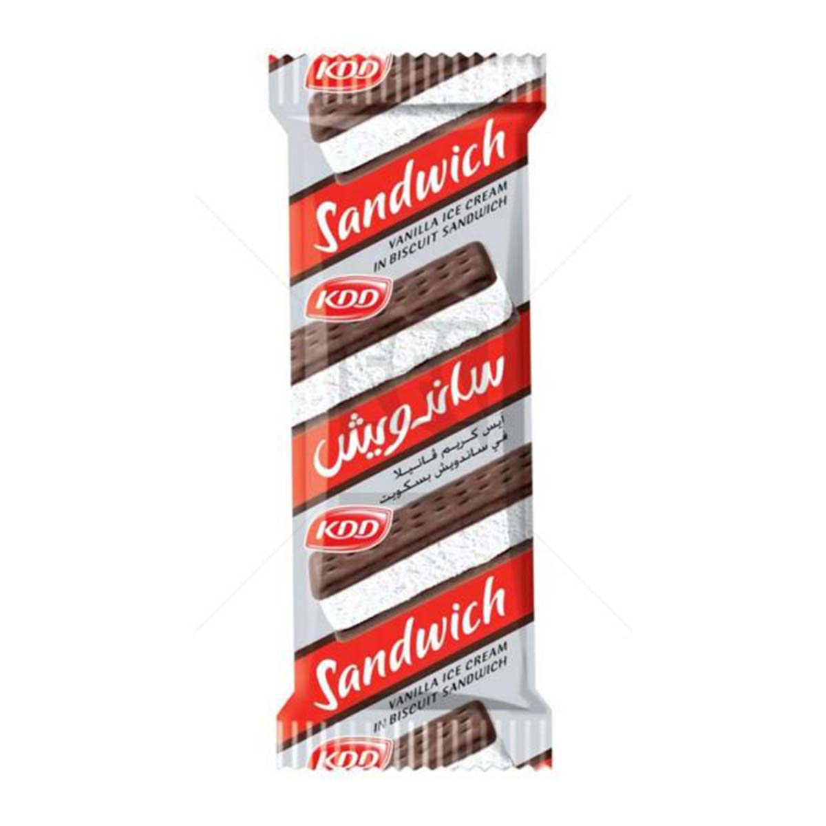 KDD 40ml Vanilla Ice Cream In Biscuit Sandwich