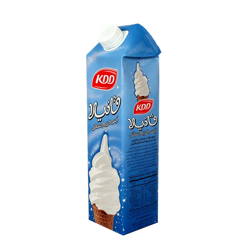 KDD Soft Vanilla Ice Cream 1L