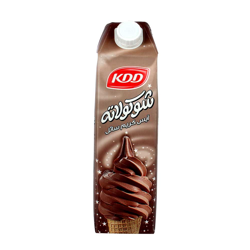 Kdd Chocolate Soft Ice Cream 1L