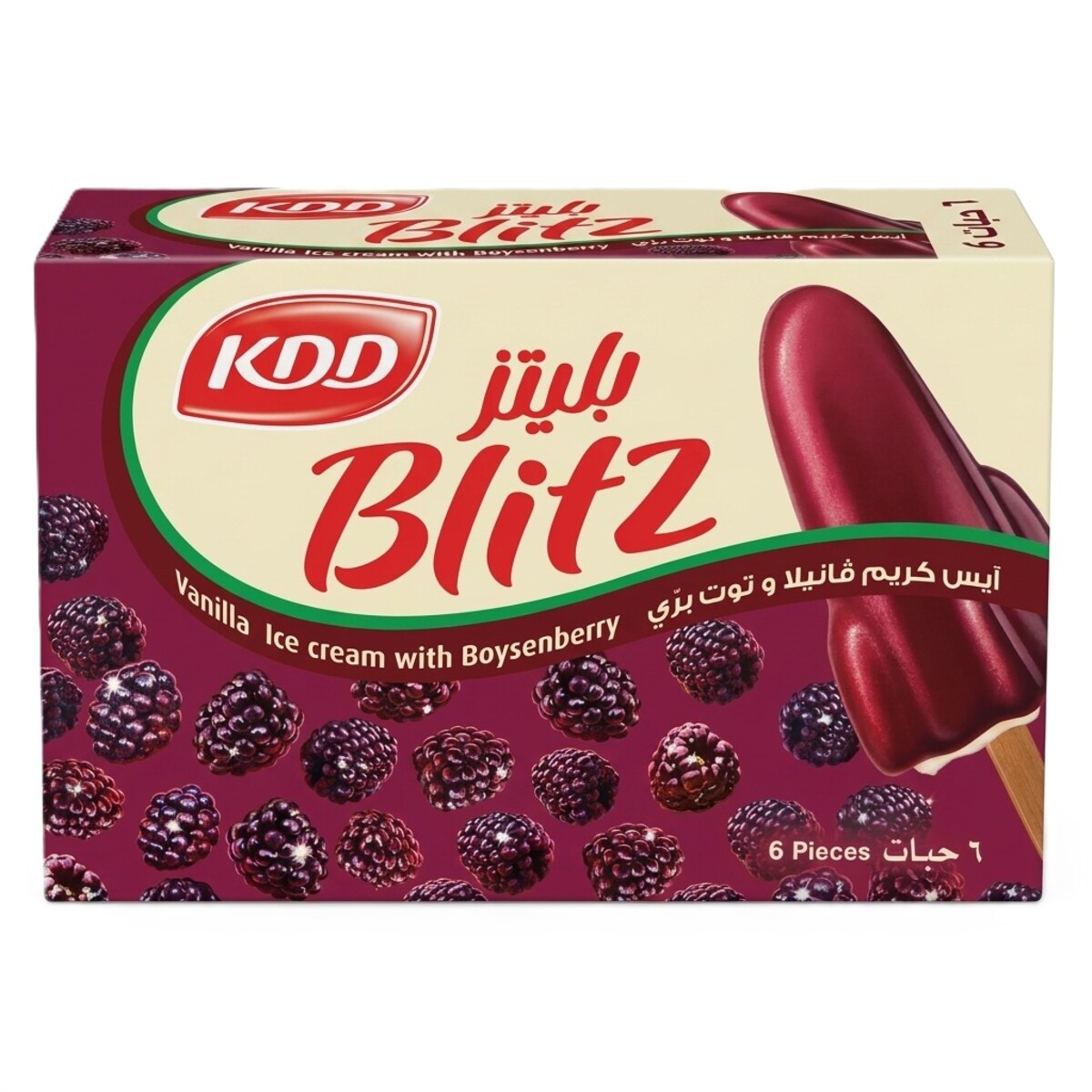 Kdd Blitz Van.ice Crm 6x62.5ml