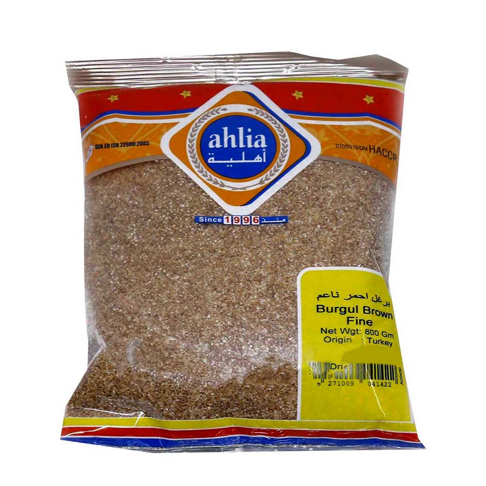 Ahlia Burgul Yellow Fine 800g