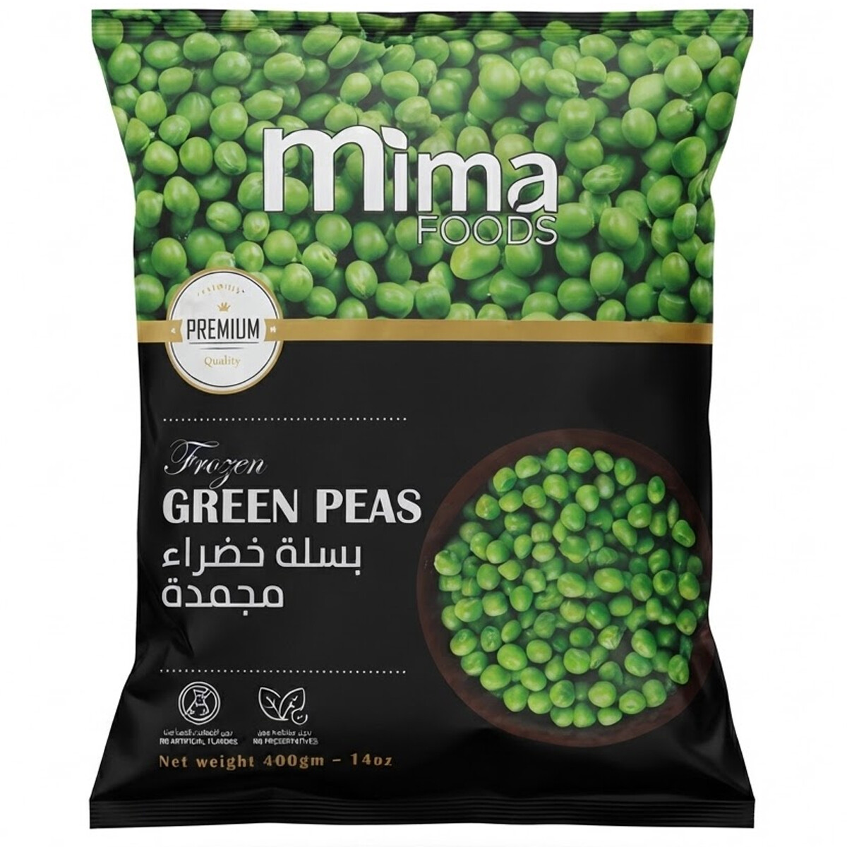 Mima Foods Frozen Green Peas 400g