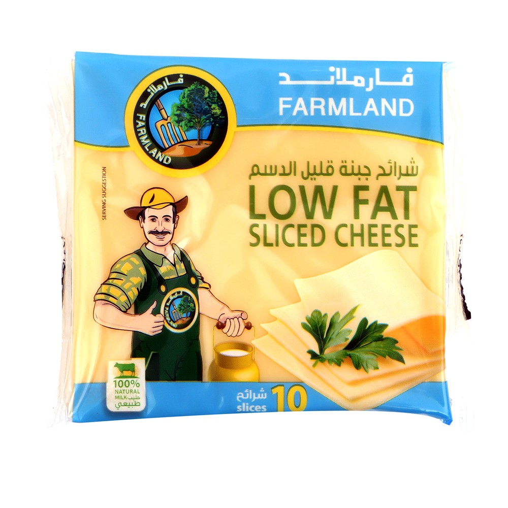 Farmland Low Fat Sliced Cheese 200g