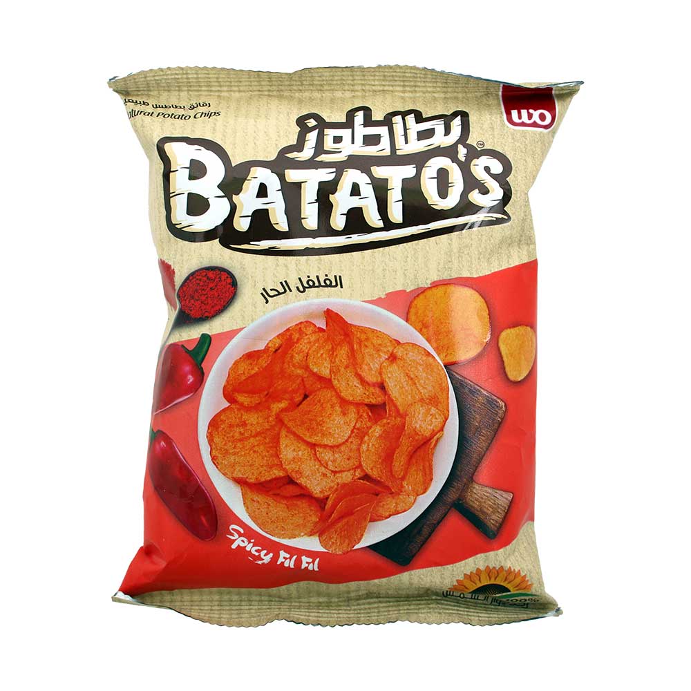 رقائق البطاطس الحارة فيل فيل 15 جرام