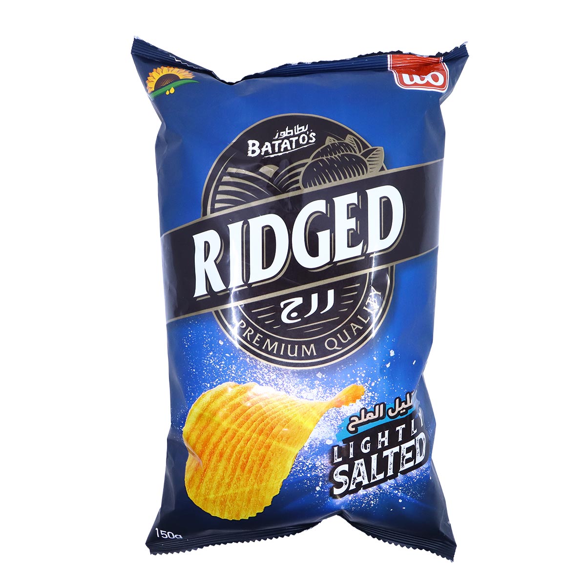 Ridged Lightly Salted 150 Gm