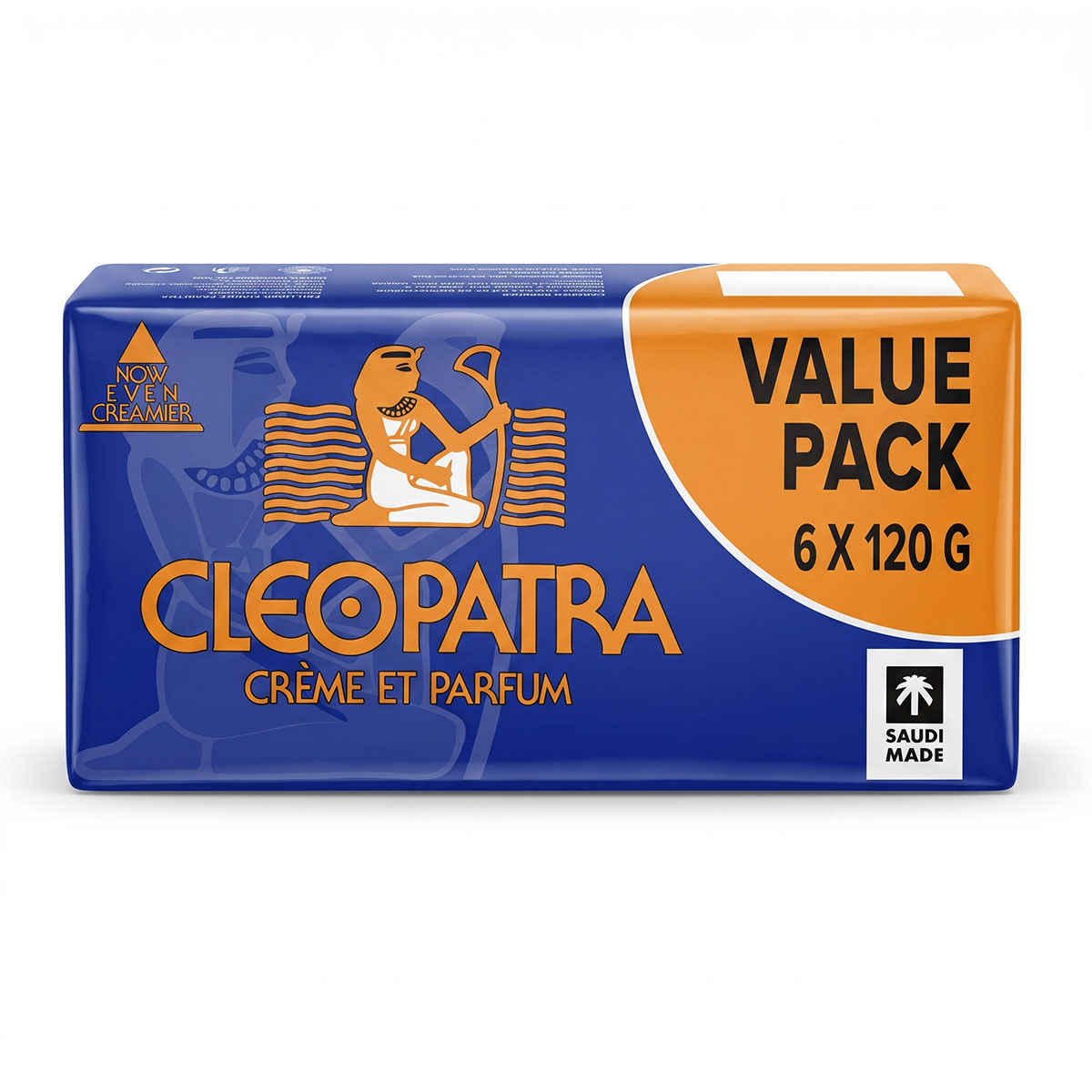 Cleopatra Cream Et Parfum Soap Bar 6 x 120g