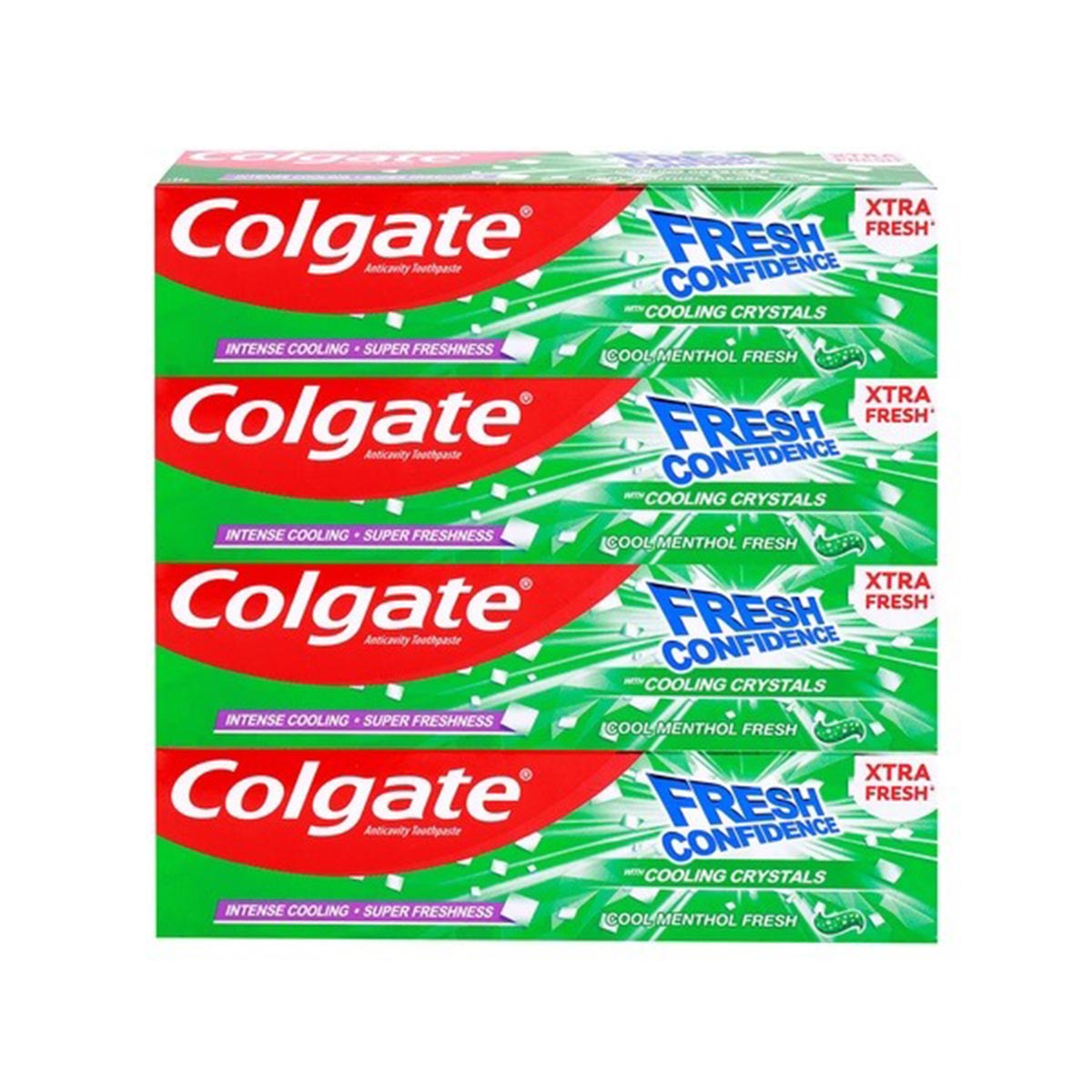 Colgate Toothpaste Fresh Confidence 4x75ml