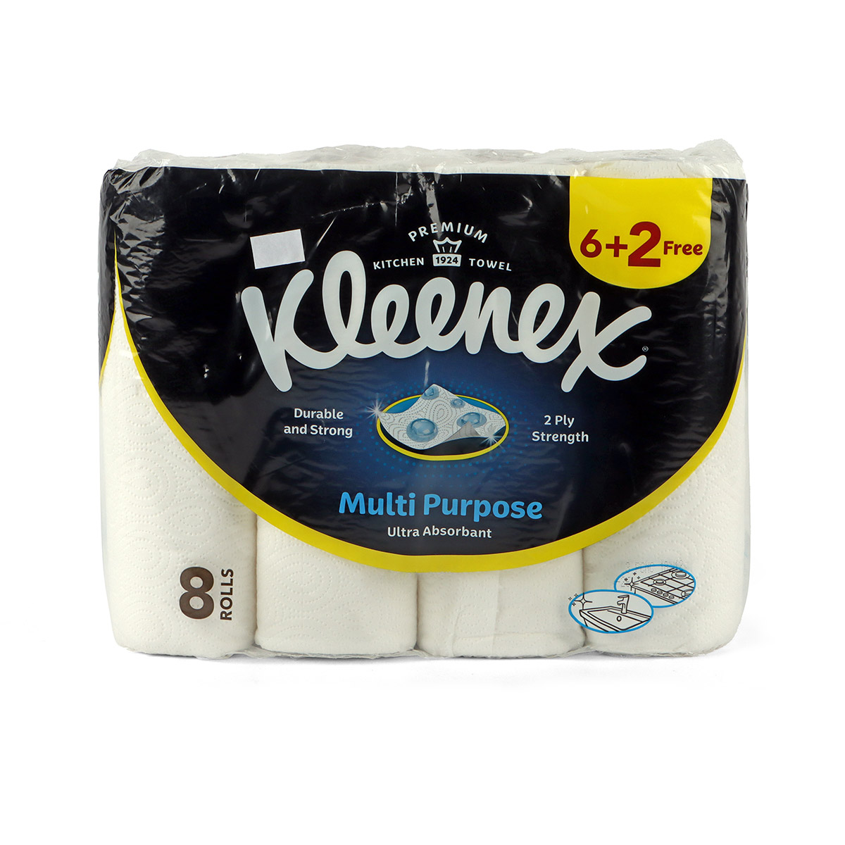 Kleenex Viva Multipurpose Towel Rolls 8 Rolls