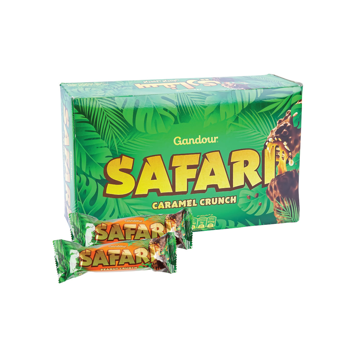 Gandour Safari Caramel Crunch 32g