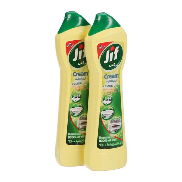 Jif Cream with Micro Crystals Assorted 2x500g