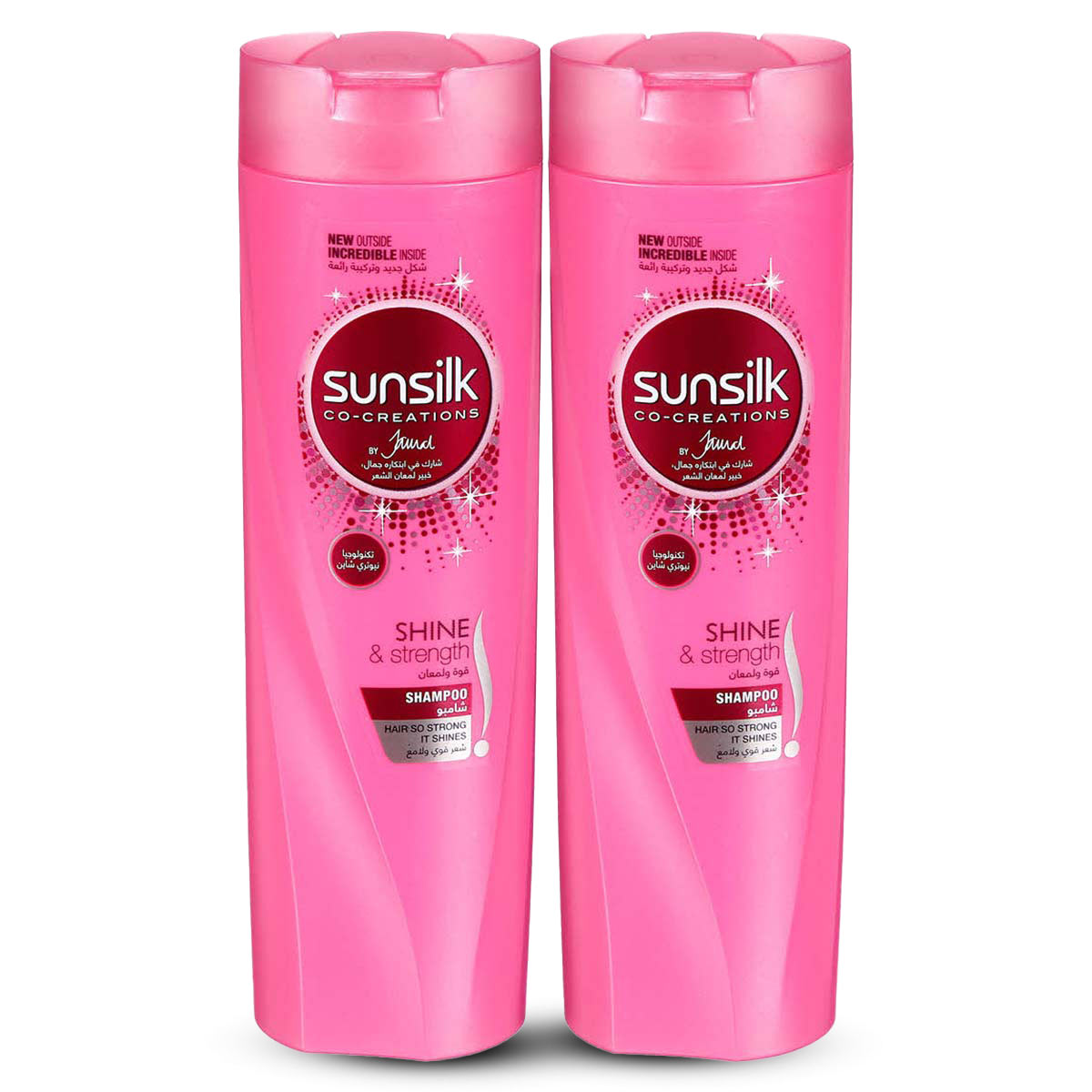 Sunsilk Shine & Strength Shampoo 2x400ml