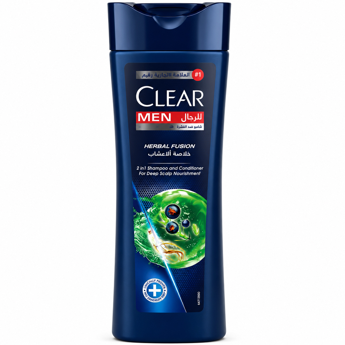 Clear Men Herbal Fusion 2 in 1 Shampoo and Conditioner 400ml