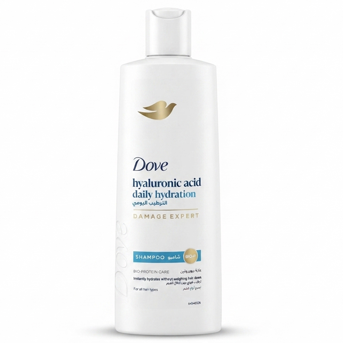 Dove Hyaluronic Acid Daily Hydration Shampoo 400ml
