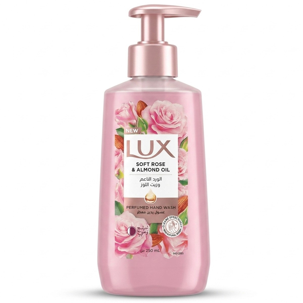 Lux Soft Rose & Almond Oil Perfumed Hand Wash 250ml