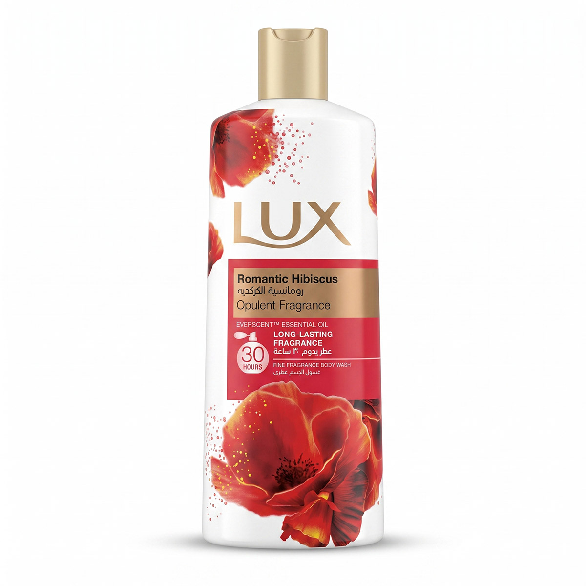 Lux Romantic Hibiscus Long Lasting Fragrance Body Wash 500ml