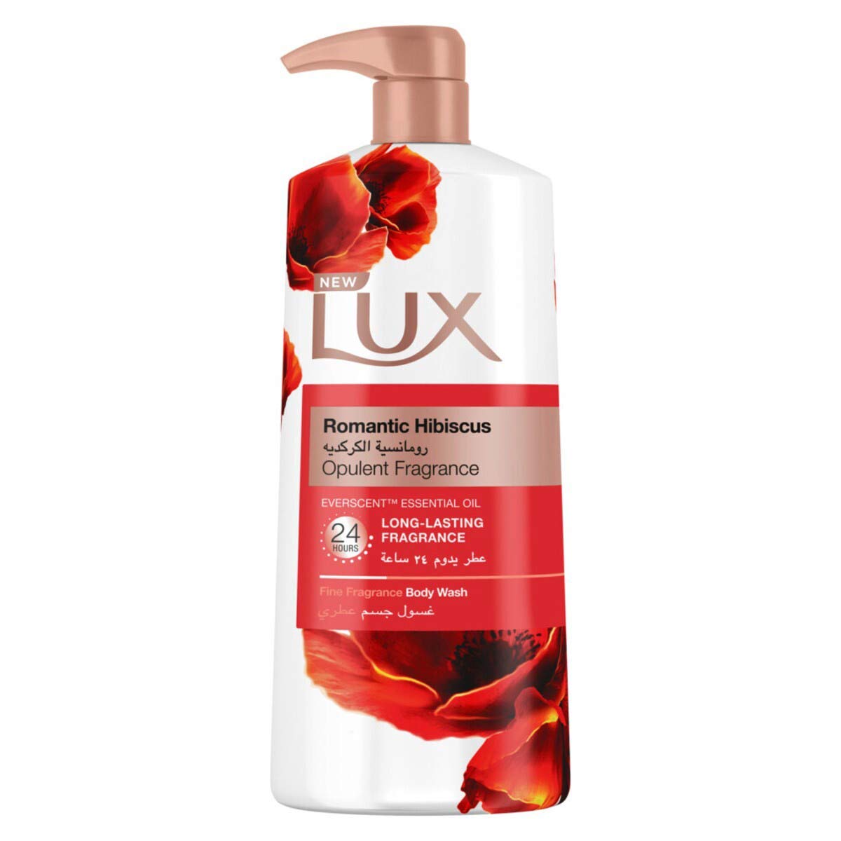 Lux Romantic Hibiscus Fine Fragrance Body Wash 700ml