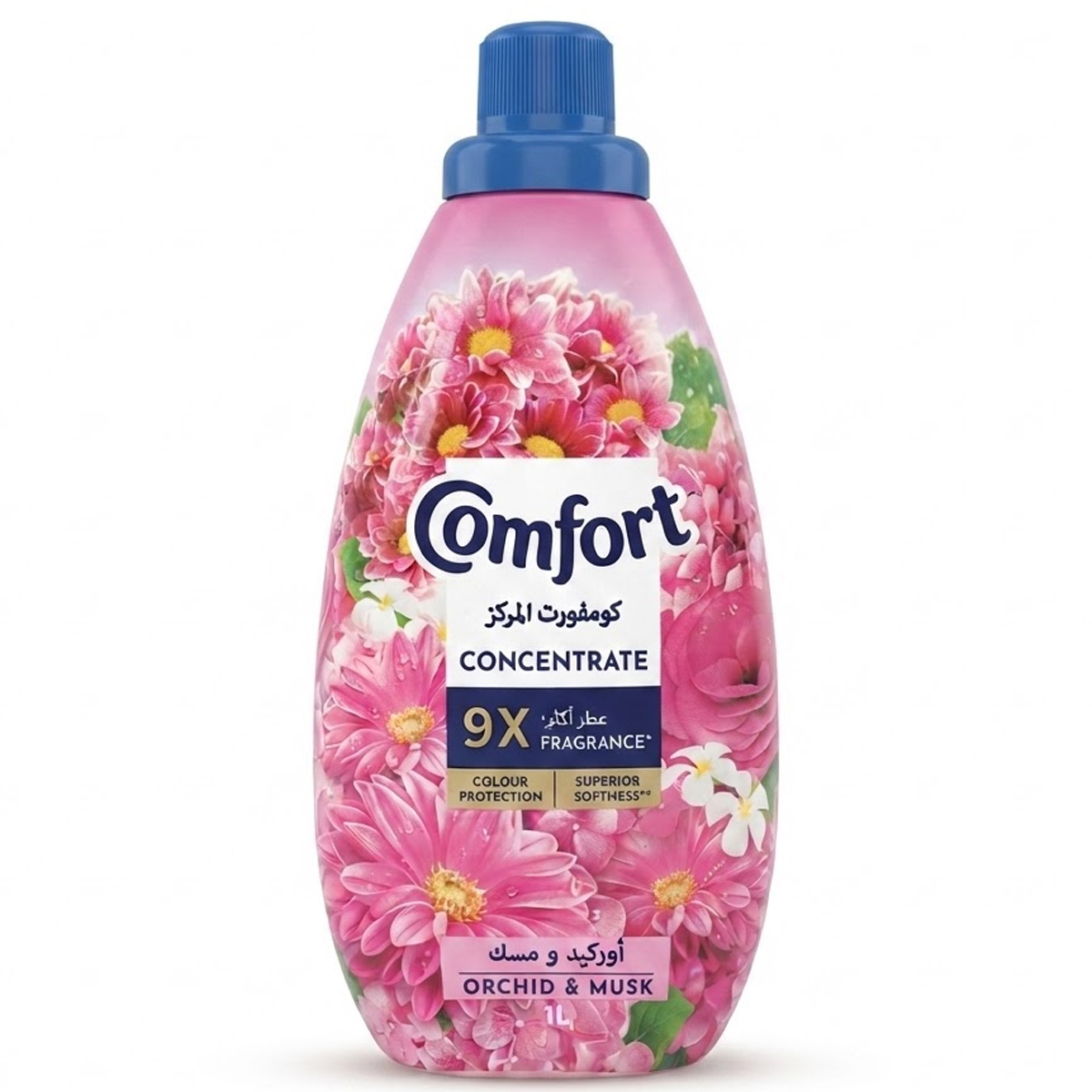 Comfort Concentrate Orchid & Musk Fabric Softener 1L