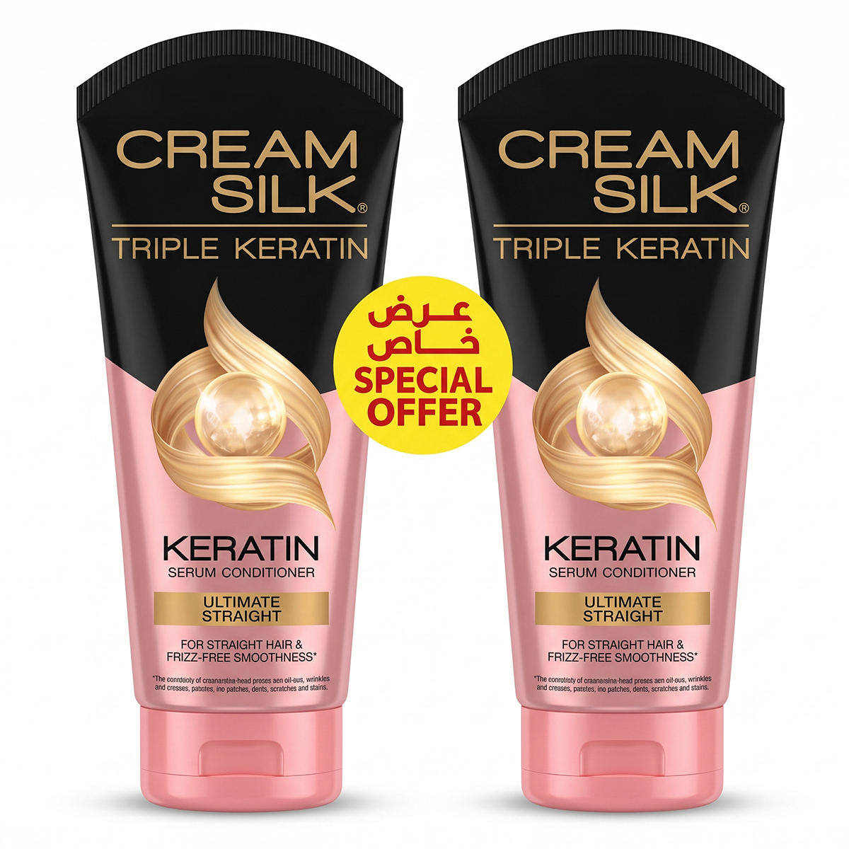 Creamsilk Triple Keratin Rescue Conditioner 2x340ml | رعاية شخصية | العناية بالشعر | بلسم الشعر Creamsilk Triple Keratin Rescue Conditioner 2x340ml | رعاية شخصية | العناية بالشعر | بلسم الشعر