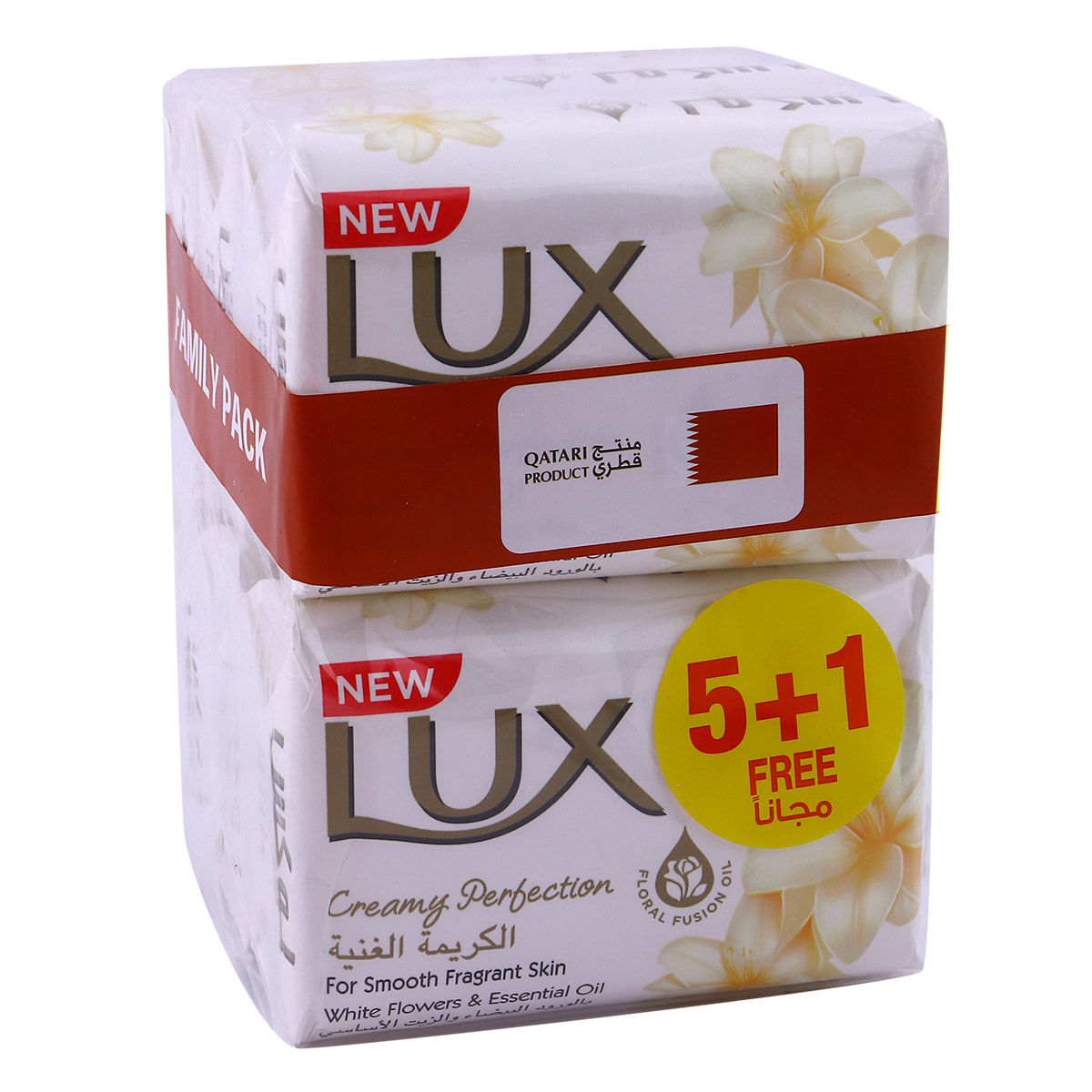 Lux Creamy Perfection Assorted Soap Bar 6 Pieces