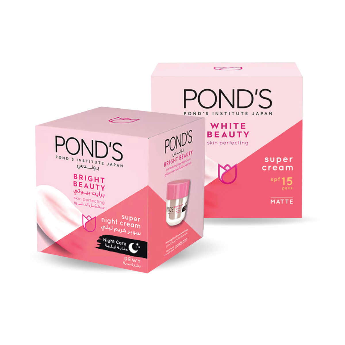 Ponds Super Night Cream 50g & Day Cream 50g