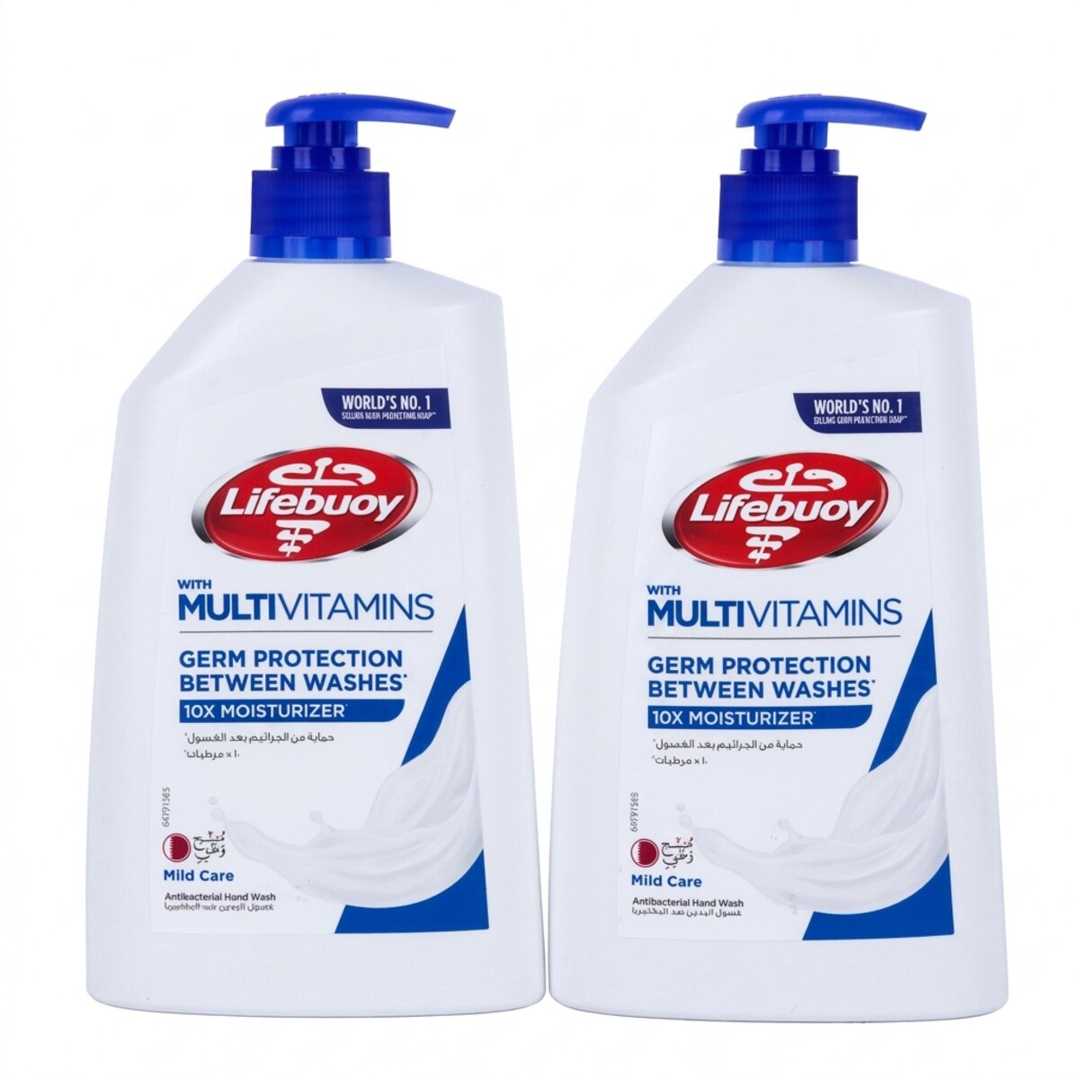 Lifebuoy Mild Care Antibacterial Hand Wash 2x450ml