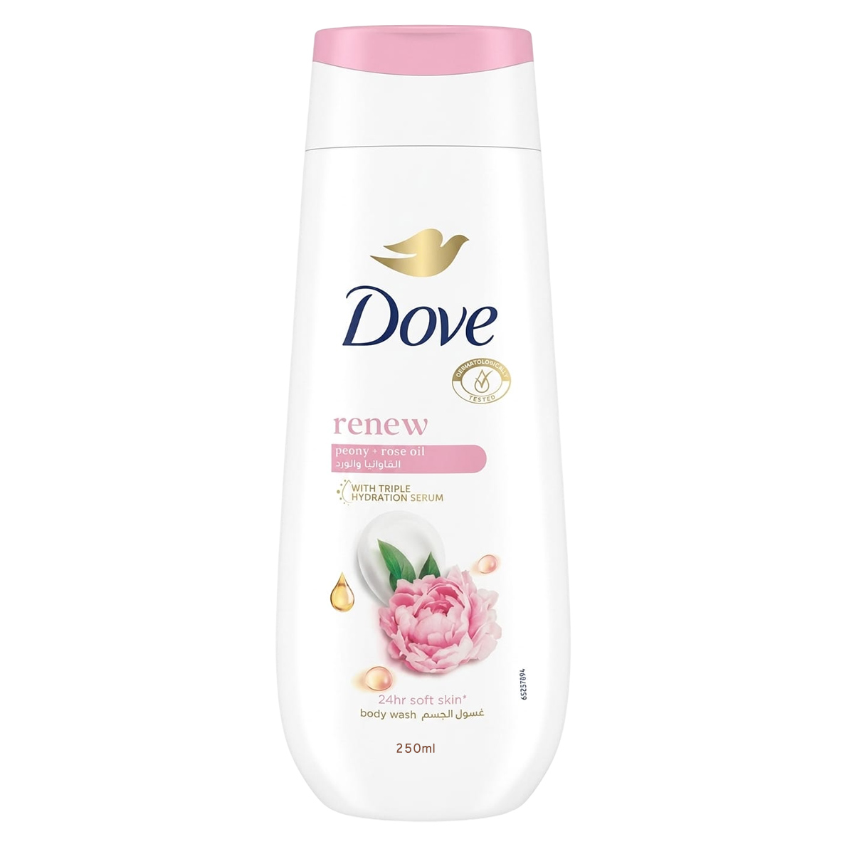 Dove Renew Peony & Rose Oil Body Wash 250ml