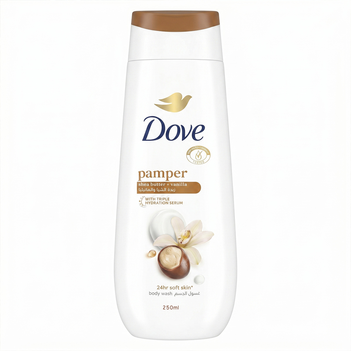 Dove Pamper Shea Butter & Vanilla Body Wash 250ml