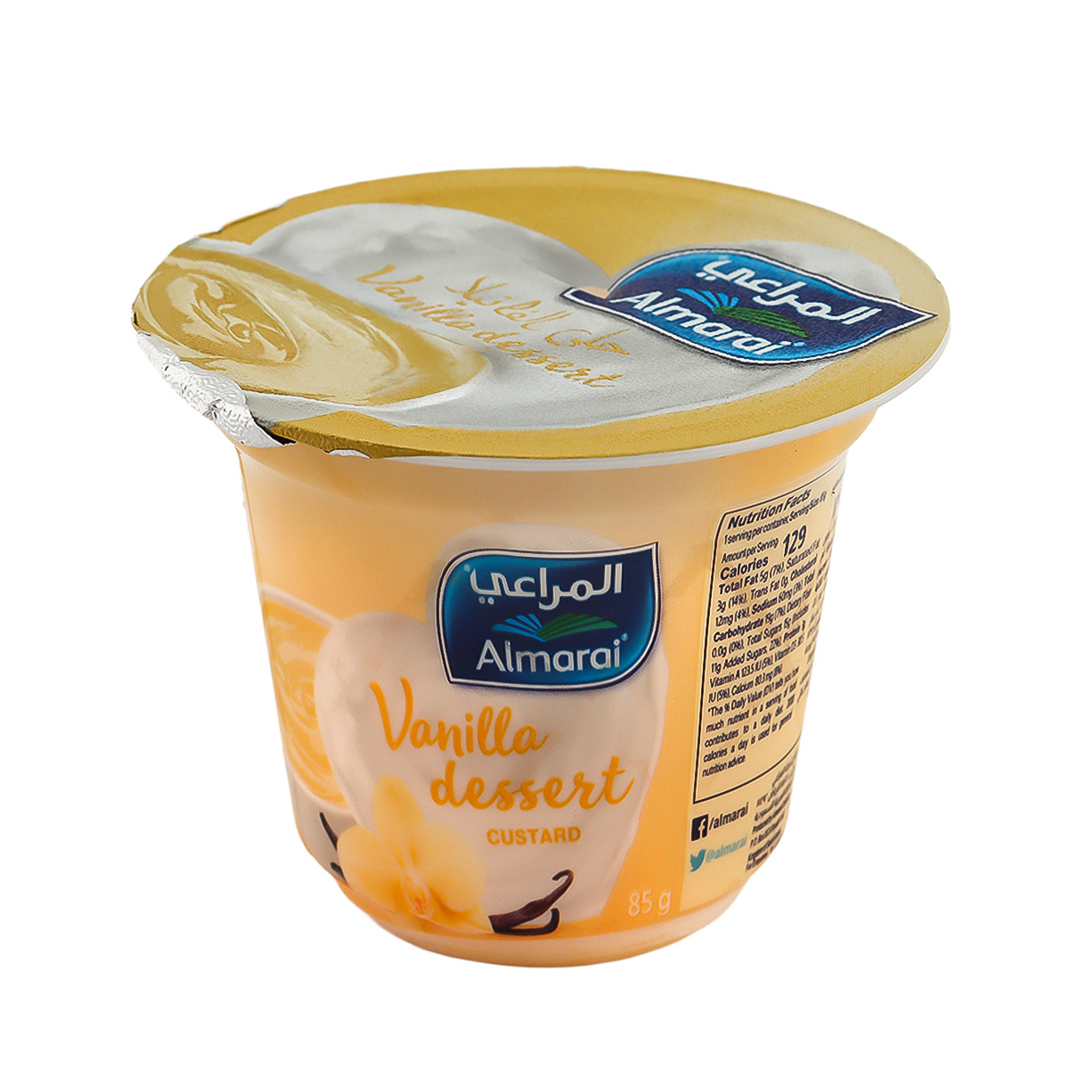 Almarai Vanilla Dessert Custard 85g