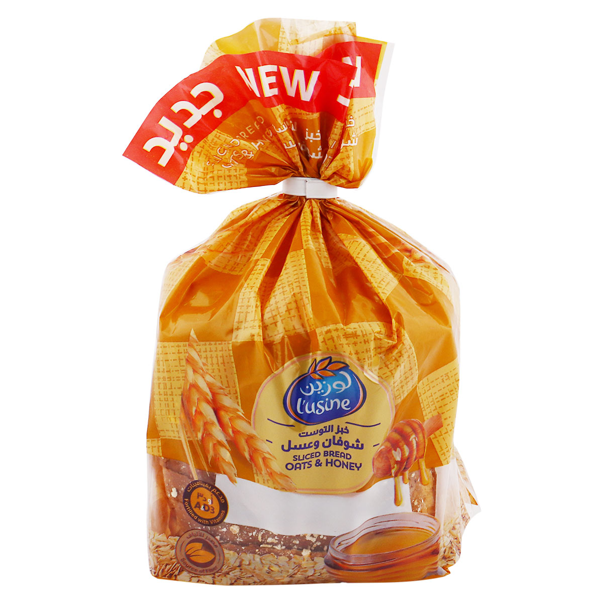L'usine Oats & Honey Sliced Bread 300g
