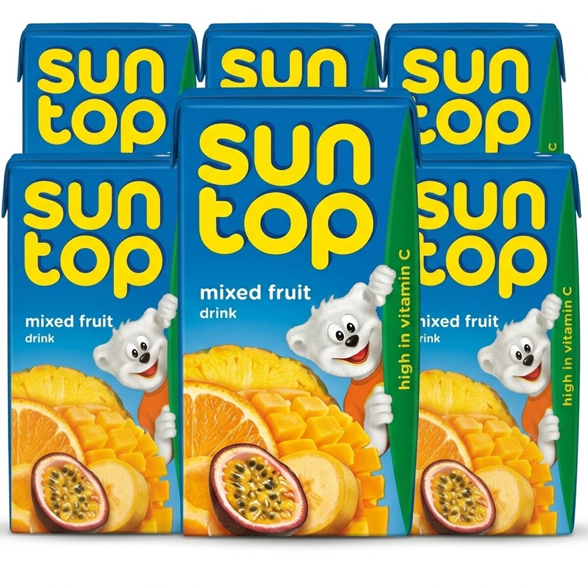 Sun Top Mixed Fruit Juice Drink 6x125ml