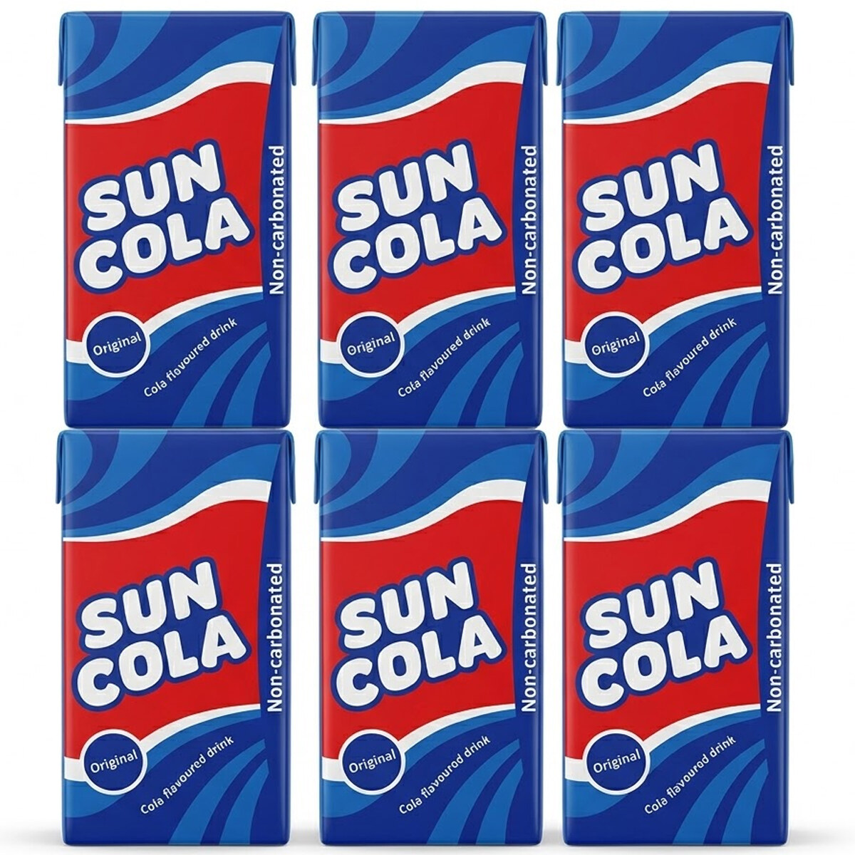 Sun Cola Original Flavoured Non-Carbonated Drink 6x125ml