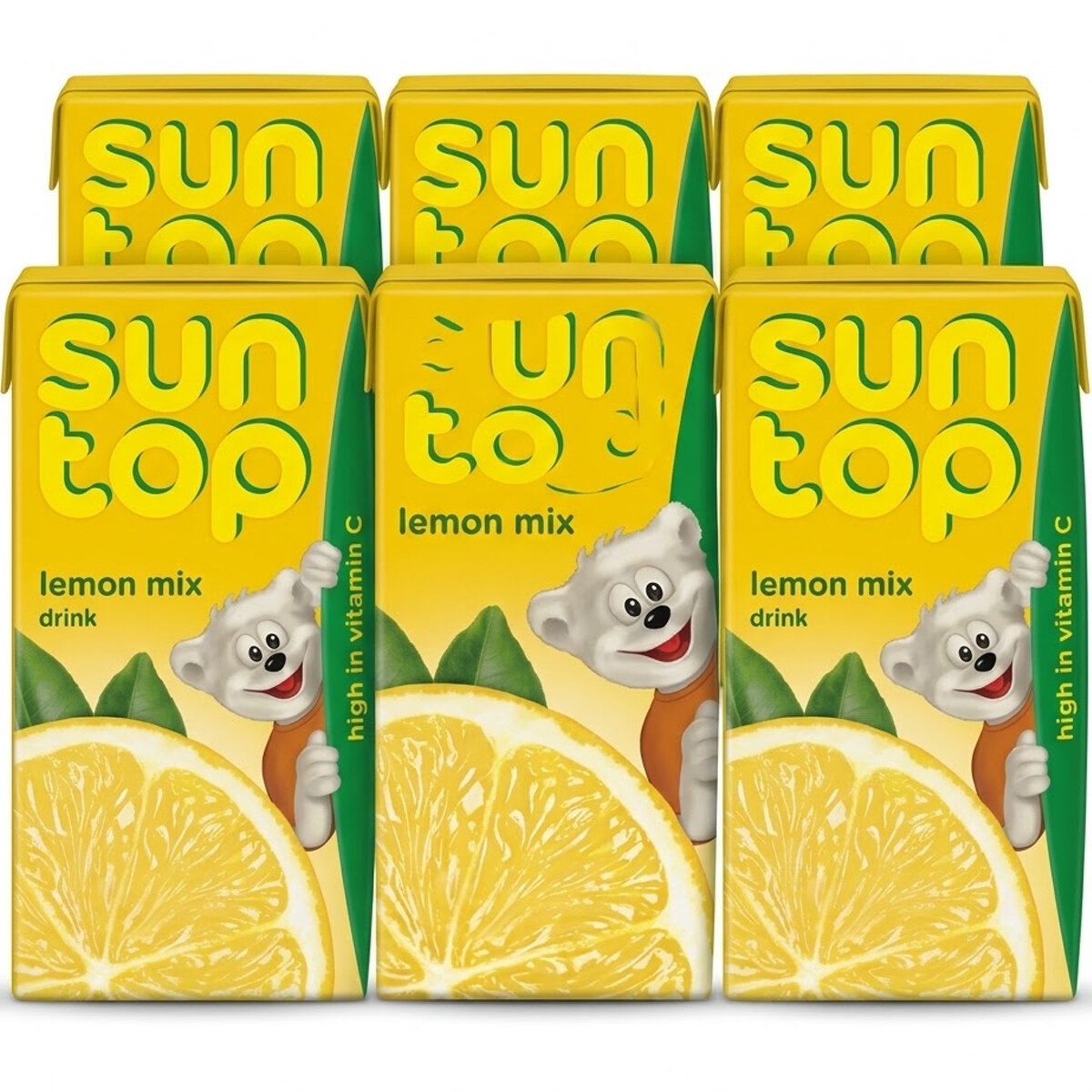 Sun Top Lemon Mix Juice Drink 6X125ml