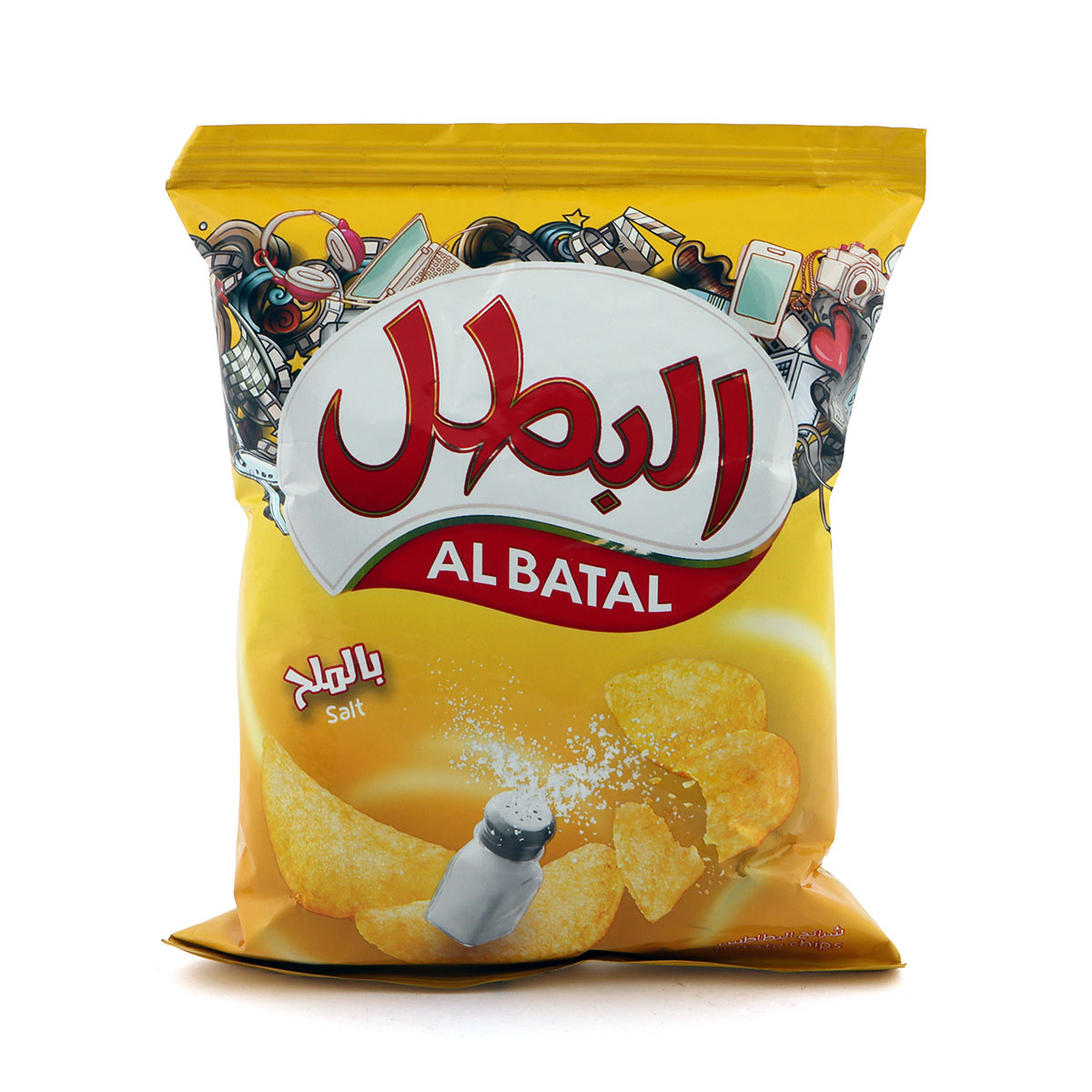 البطل رقائق البطاطس بالملح 23 جرام