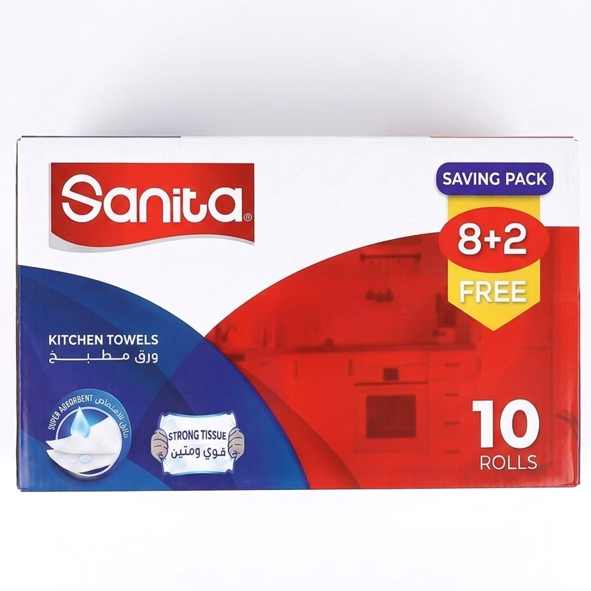Sanita Kitchen Towels 10 Rolls