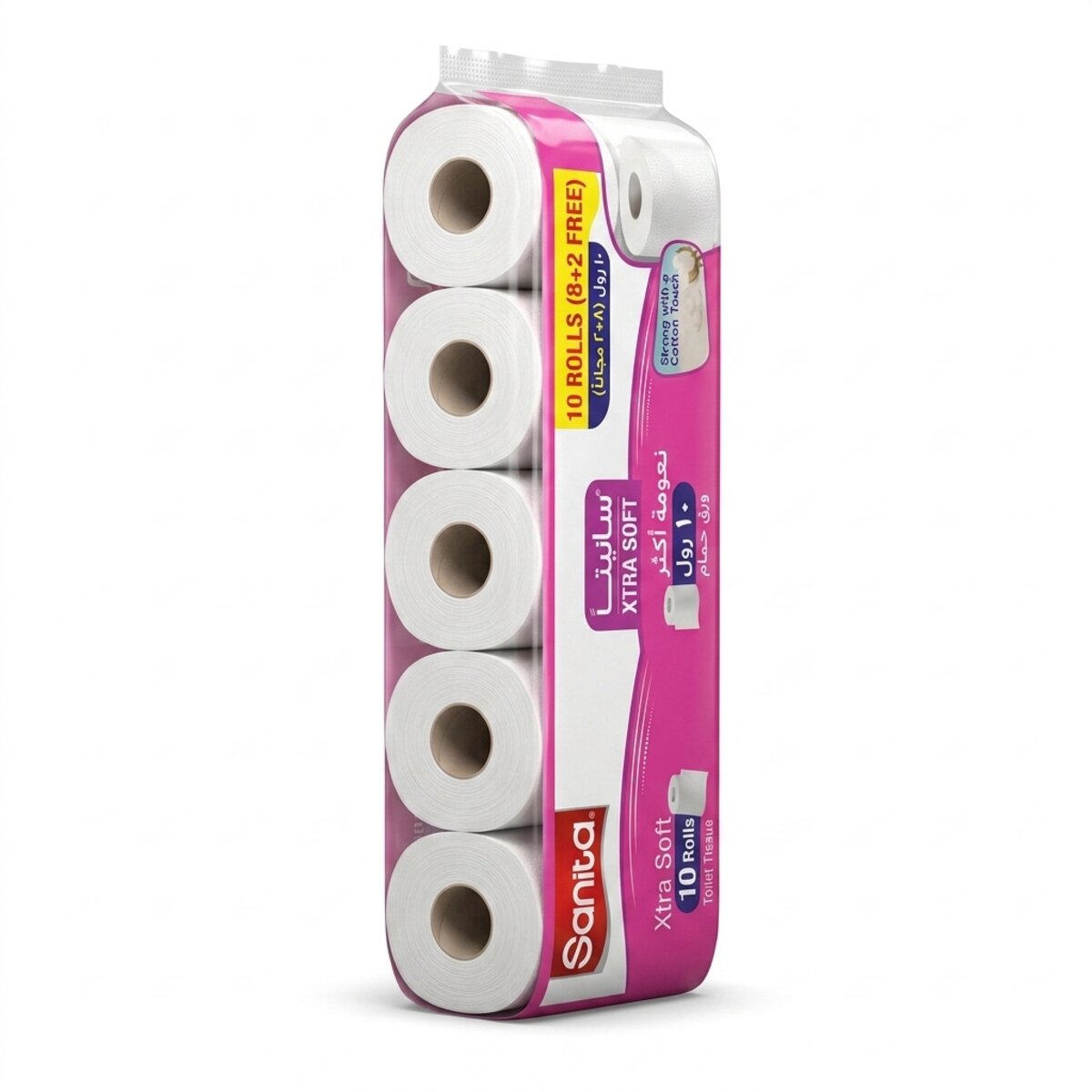 Sanita Extra Soft Toilet Tissue 1x10 Rolls