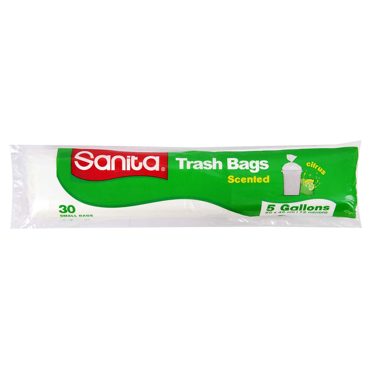 Sanita Trash Bag 5gal 30s