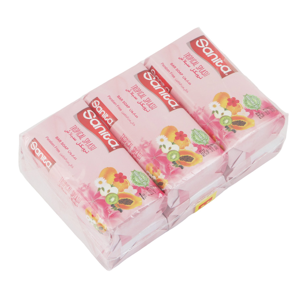 Snita Bar Soap Triple Eco 6x125g