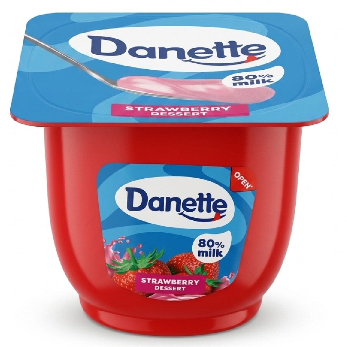 Danette Strwaberry 90gm Alsafi