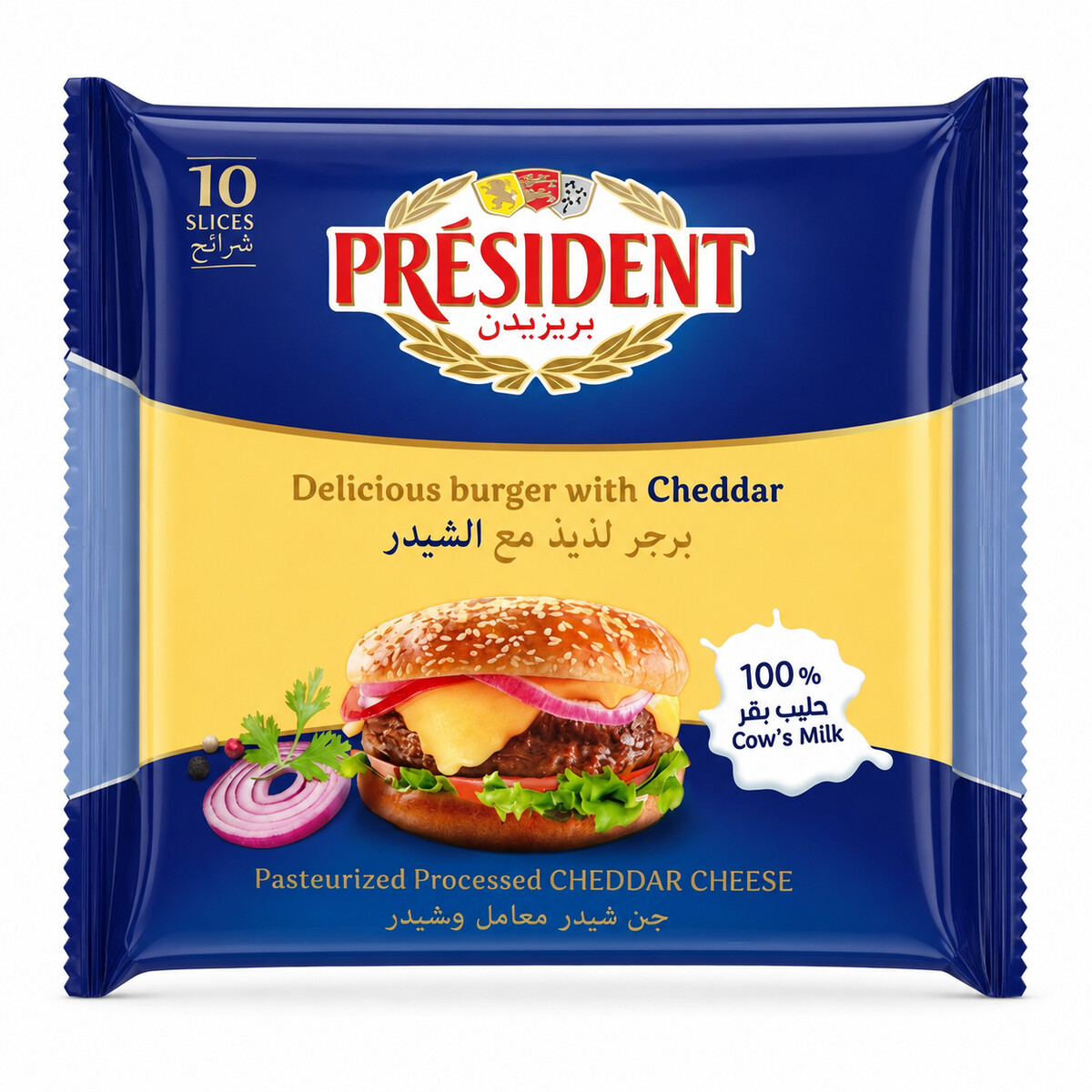 President Slices Burger 36X200