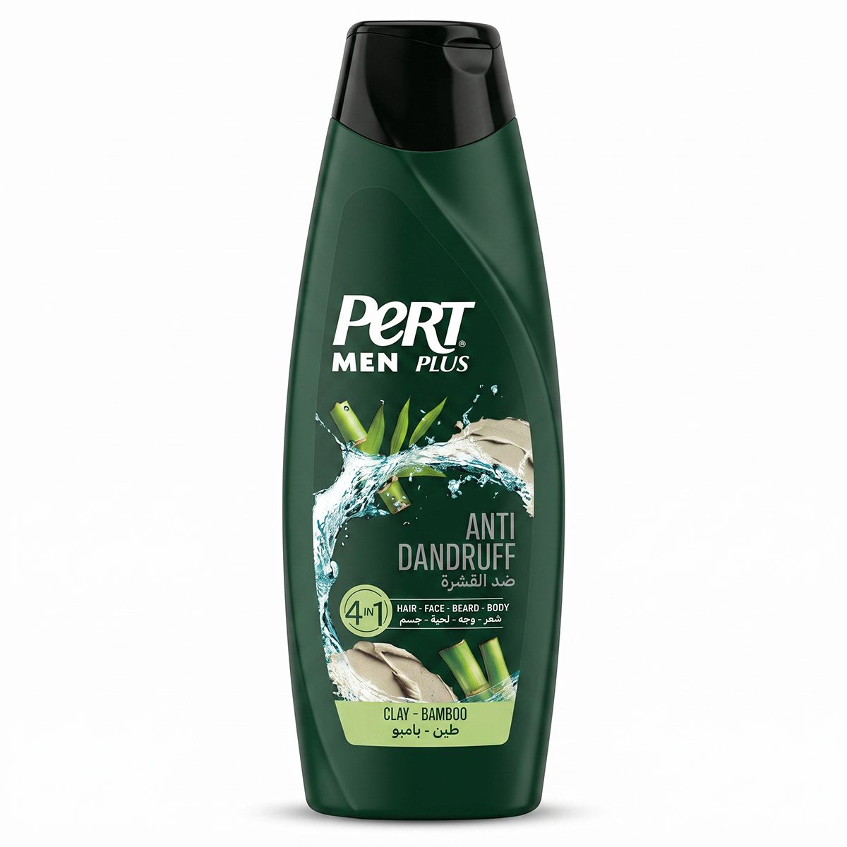Pert Men Plus Anti Dandruff Clay Bamboo Shampoo 360ml