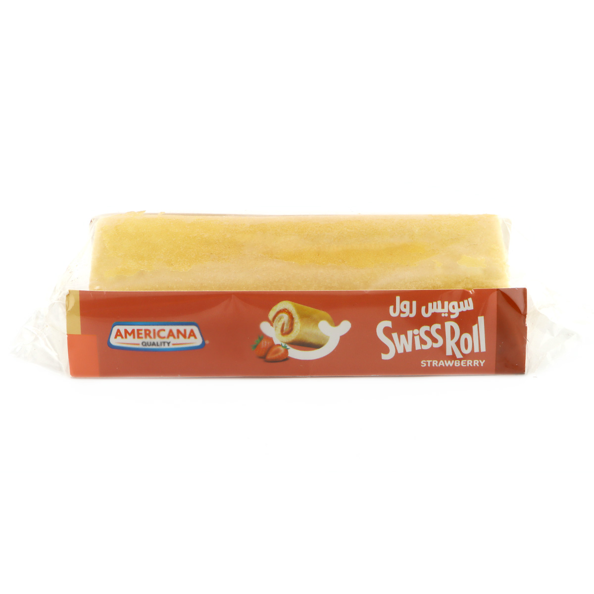 Americana Quality Swiss Roll Strawberry 110g