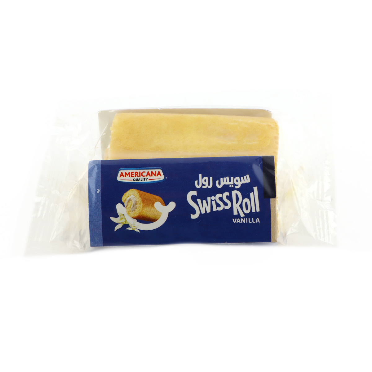 Americana Quality Swiss Roll Vanilla 55g