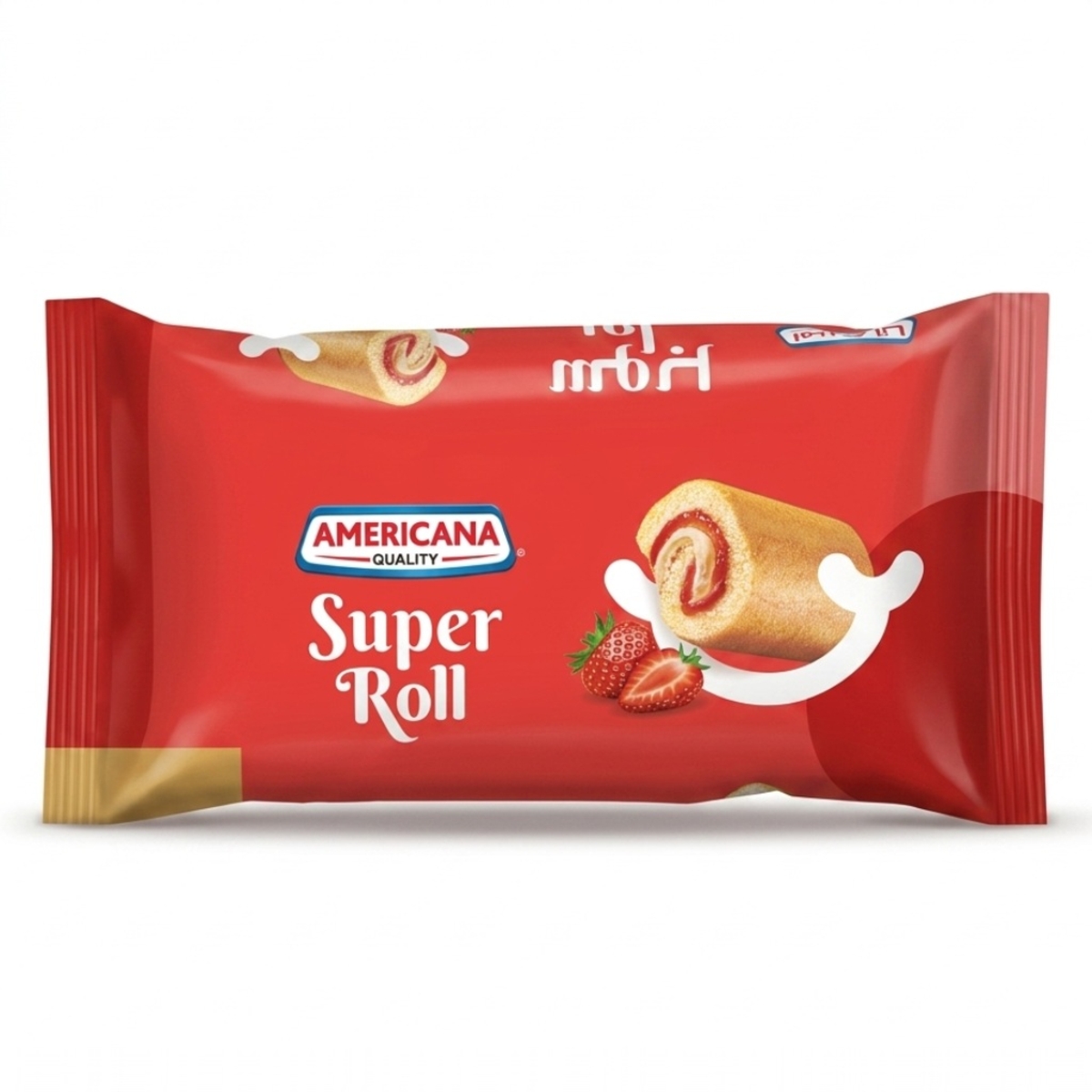 Americana Super Roll Strawberry 60g