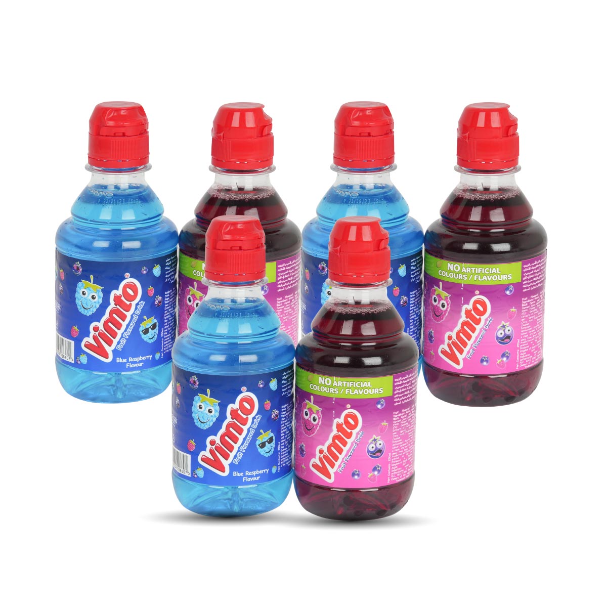 Vimto Fruit Flavoured Drinks 6x250ml Pet